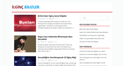 Desktop Screenshot of ilgincbilgiler.org