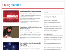 Tablet Screenshot of ilgincbilgiler.org